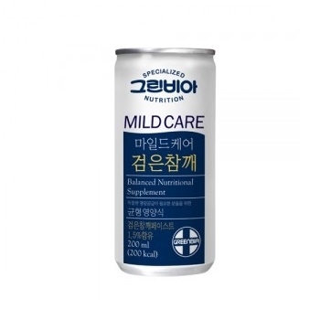 그린비아 마일드케어 검은참깨맛 [30캔×200ml]