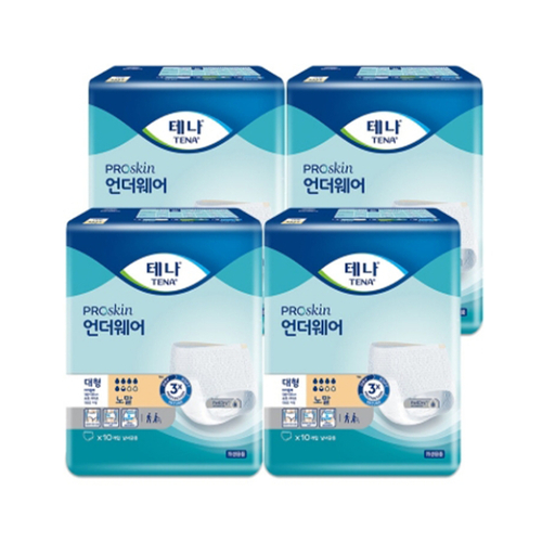 테나 언더웨어 노말 대형(10입×4팩) / 흡수량 1,000ml