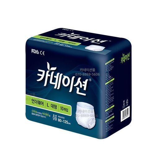 카네이션 언더웨어 L 대형 10매x8팩