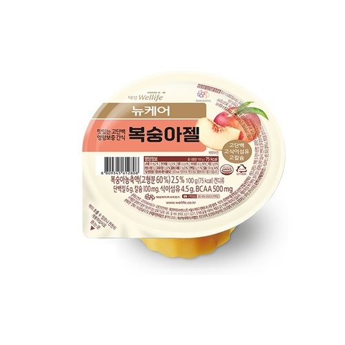 뉴케어 복숭아젤 ( 100g × 50개 )
