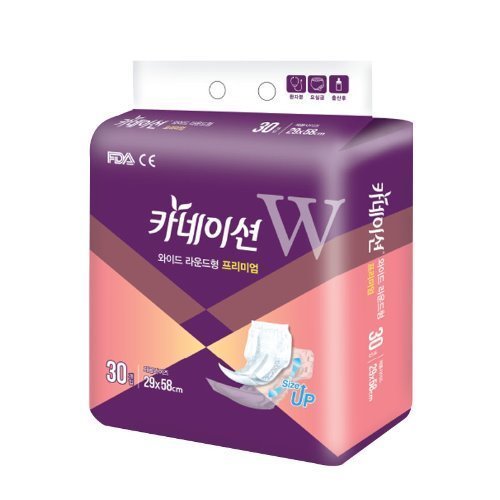 카네이션 와이드 라운드형 프리미엄 30매x8팩